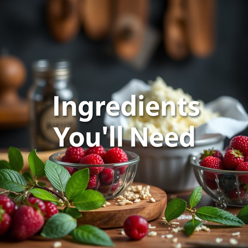 Ingredients You’ll Need - berry pie recipe