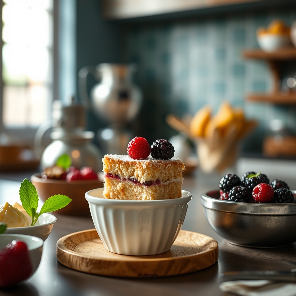 Ingredients You’ll Need - berry pudding cake recipe