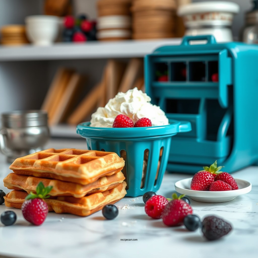 Ingredients You'll Need - berry waffle recipe