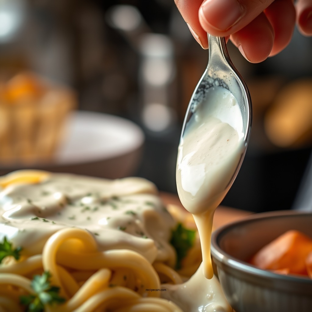 Achieving the Right Consistency - best alfredo sauce recipe