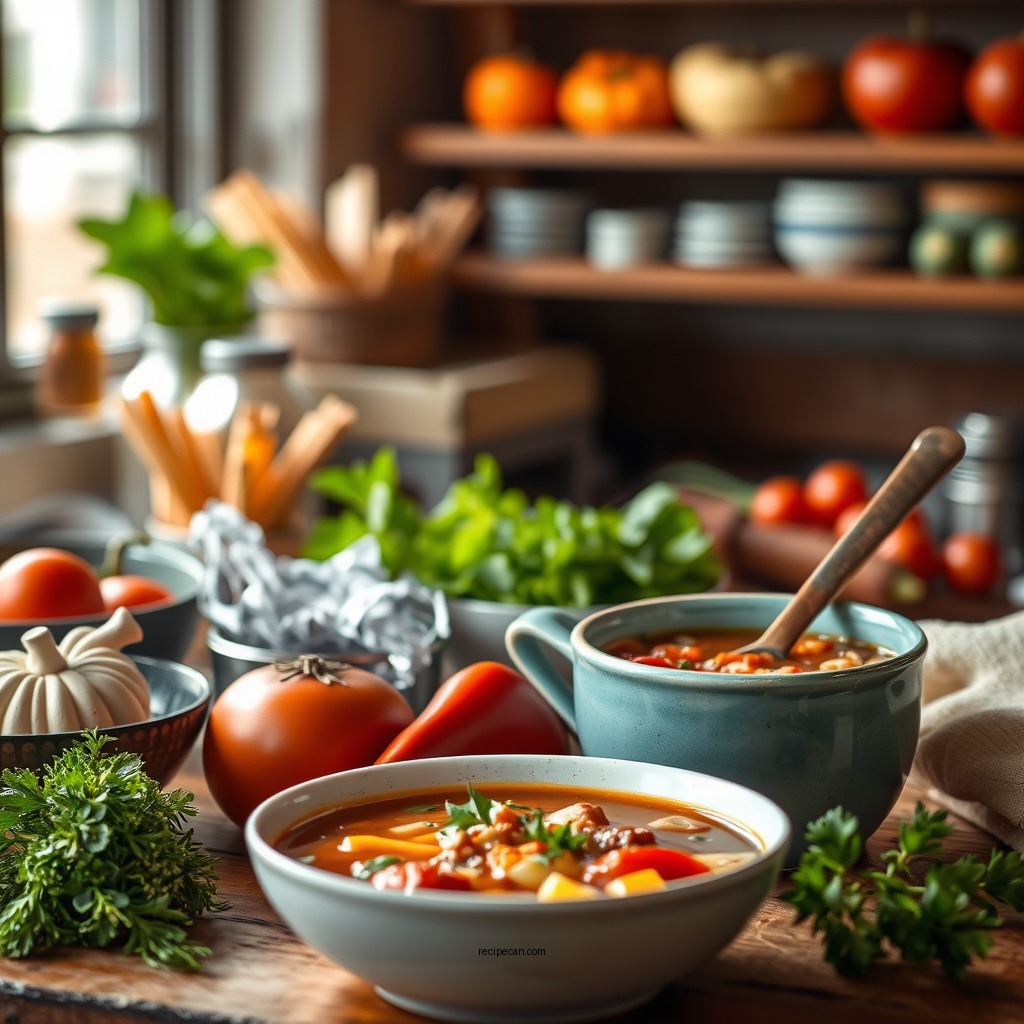 Ingredients You’ll Need - best beef minestrone soup recipe