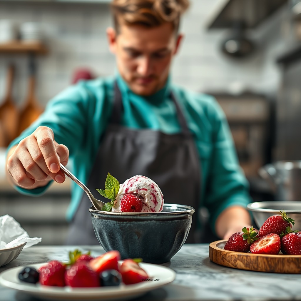 Step-by-Step Instructions - best berry ice cream recipe