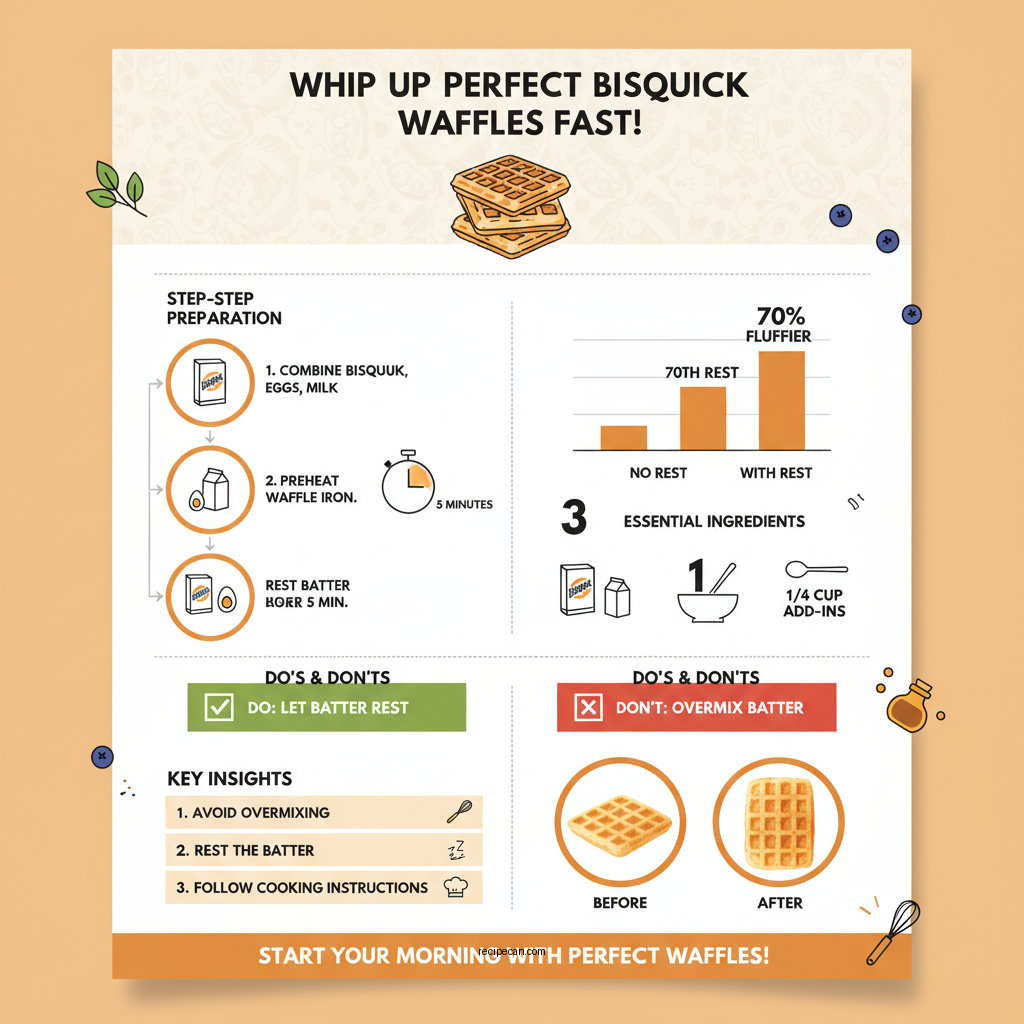 best bisquick waffle recipe - Data Infographic and Statistics