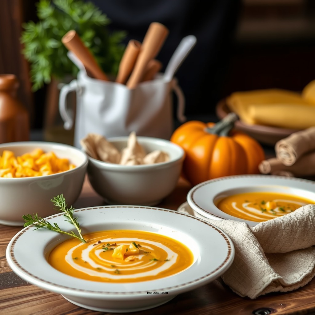 Essential Ingredients for Butternut Squash Soup - best butternut squash soup recipe