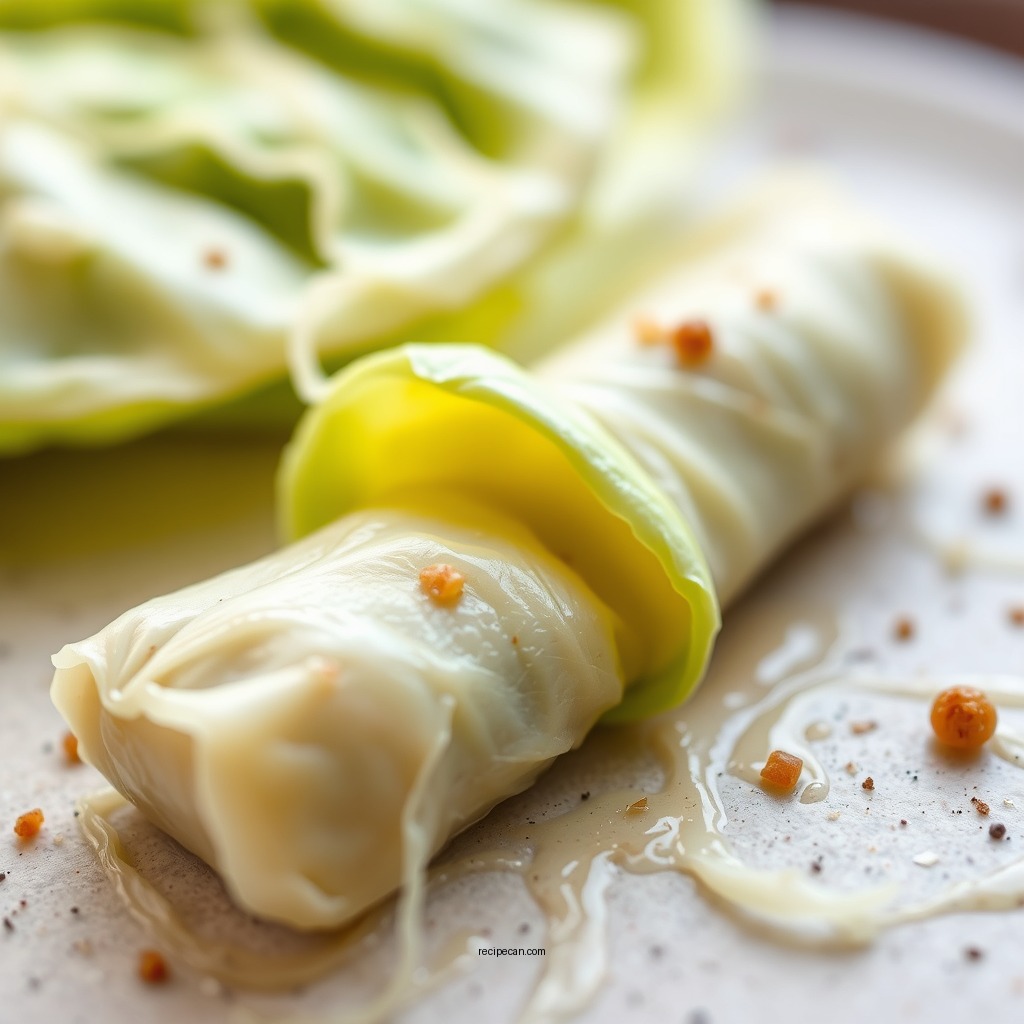 Making the Filling - best cabbage roll recipe