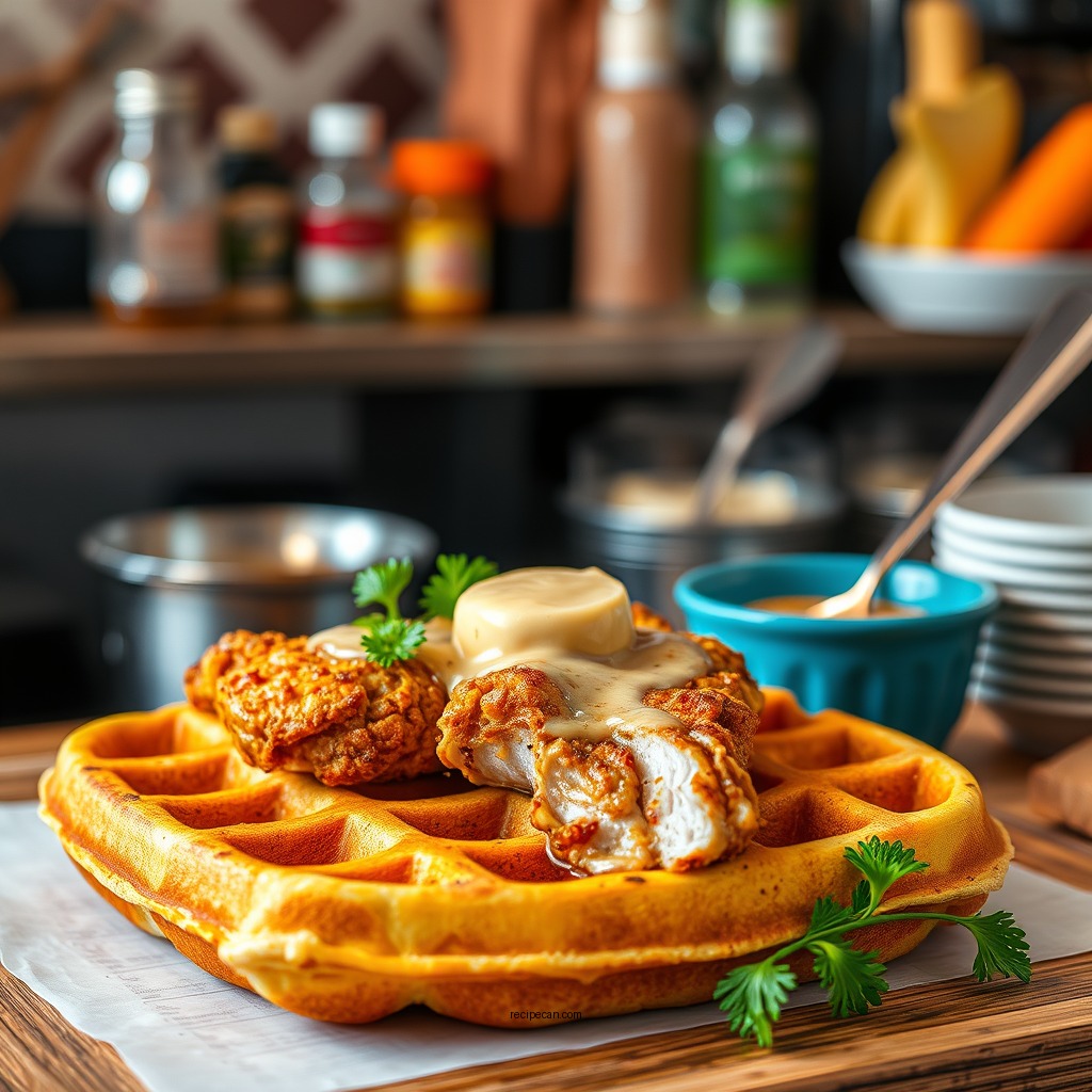 Ingredients You'll Need - best chicken and waffles recipe