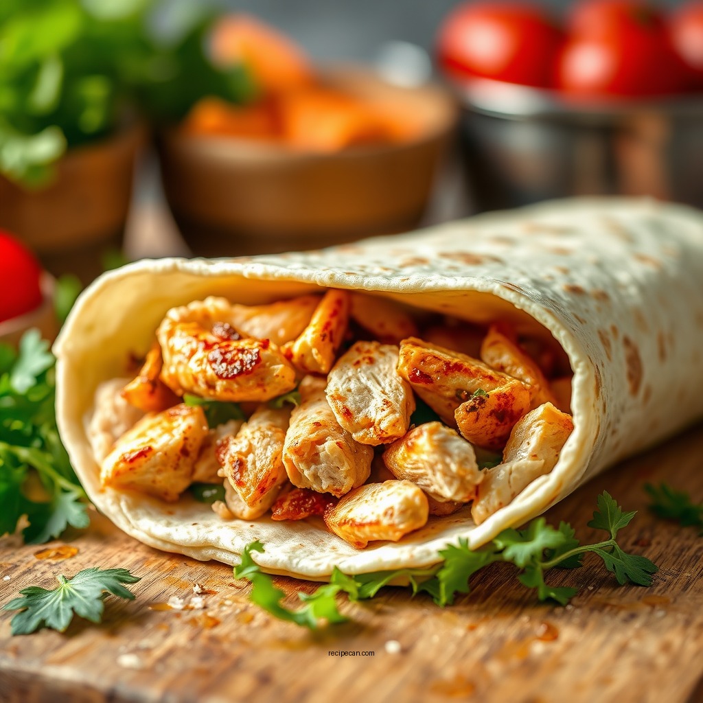 Key Ingredients for the Perfect Chicken Wrap - best chicken wrap recipe