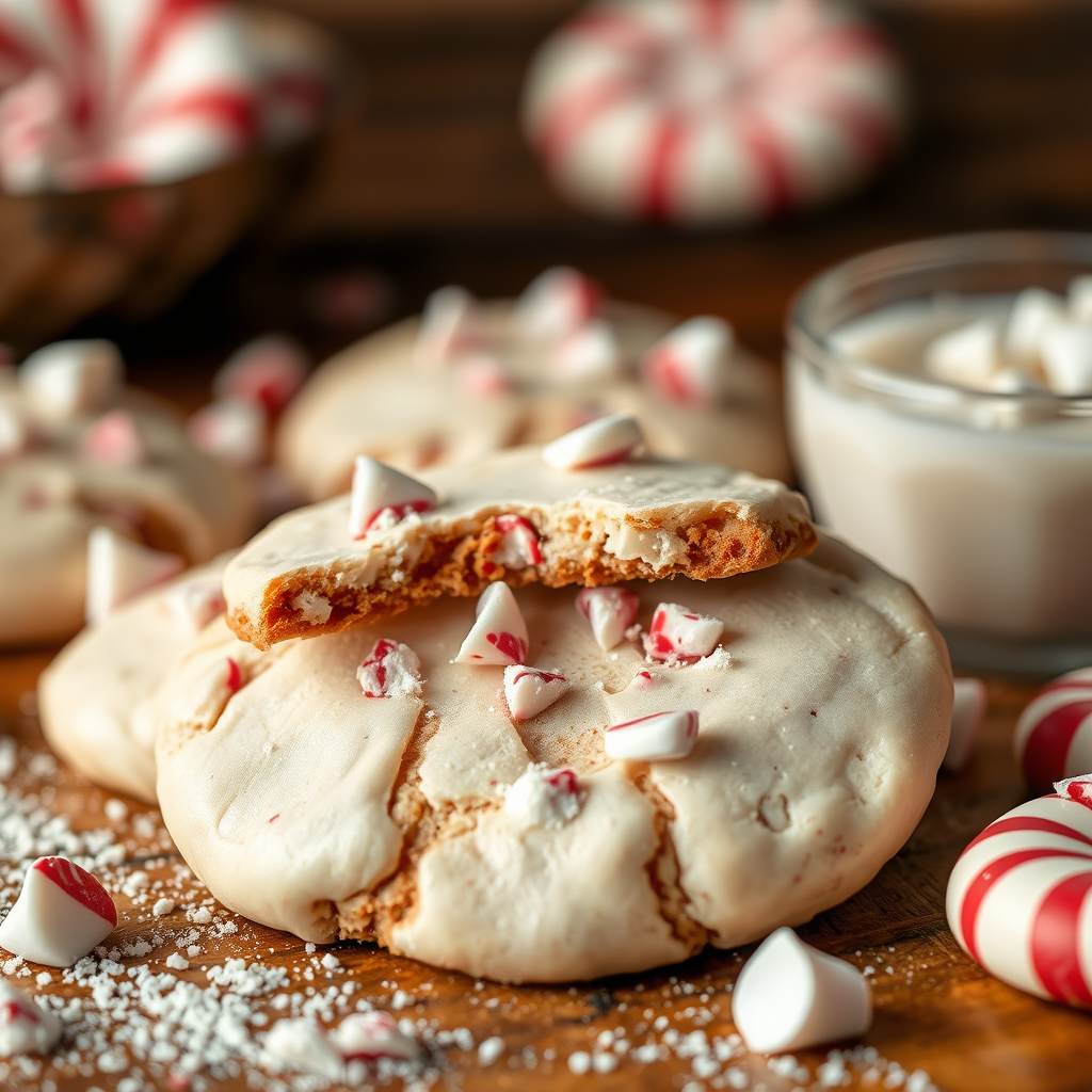 Peppermint Bark Cookies - best christmas cookie recipes