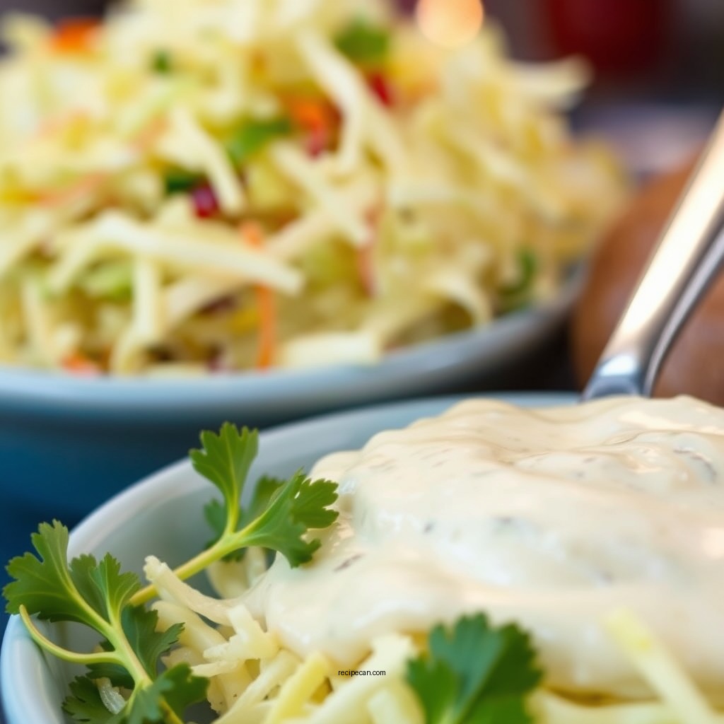 Classic Creamy Coleslaw Dressing - best coleslaw dressing recipes