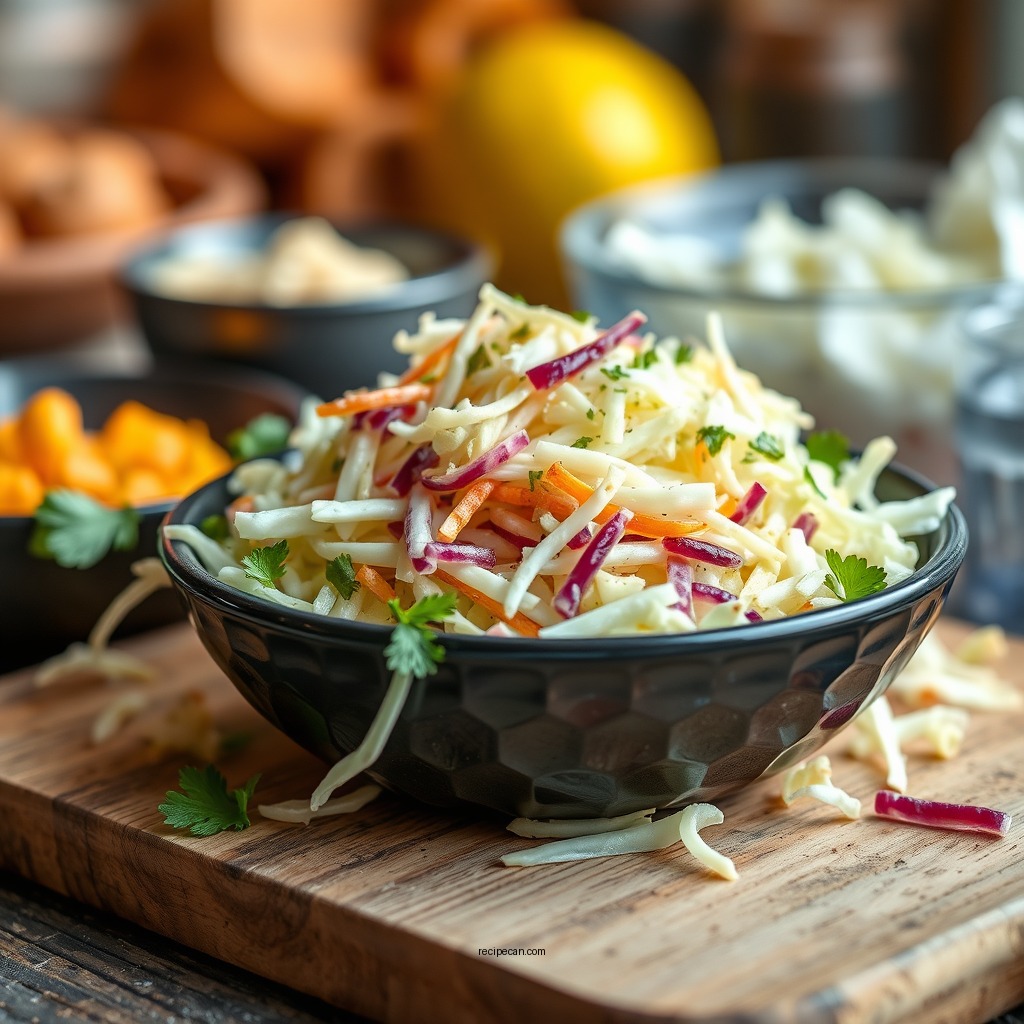 Essential Ingredients for Coleslaw - best coleslaw recipe