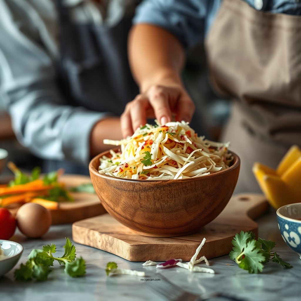 Step-by-Step Instructions - best coleslaw recipe ever