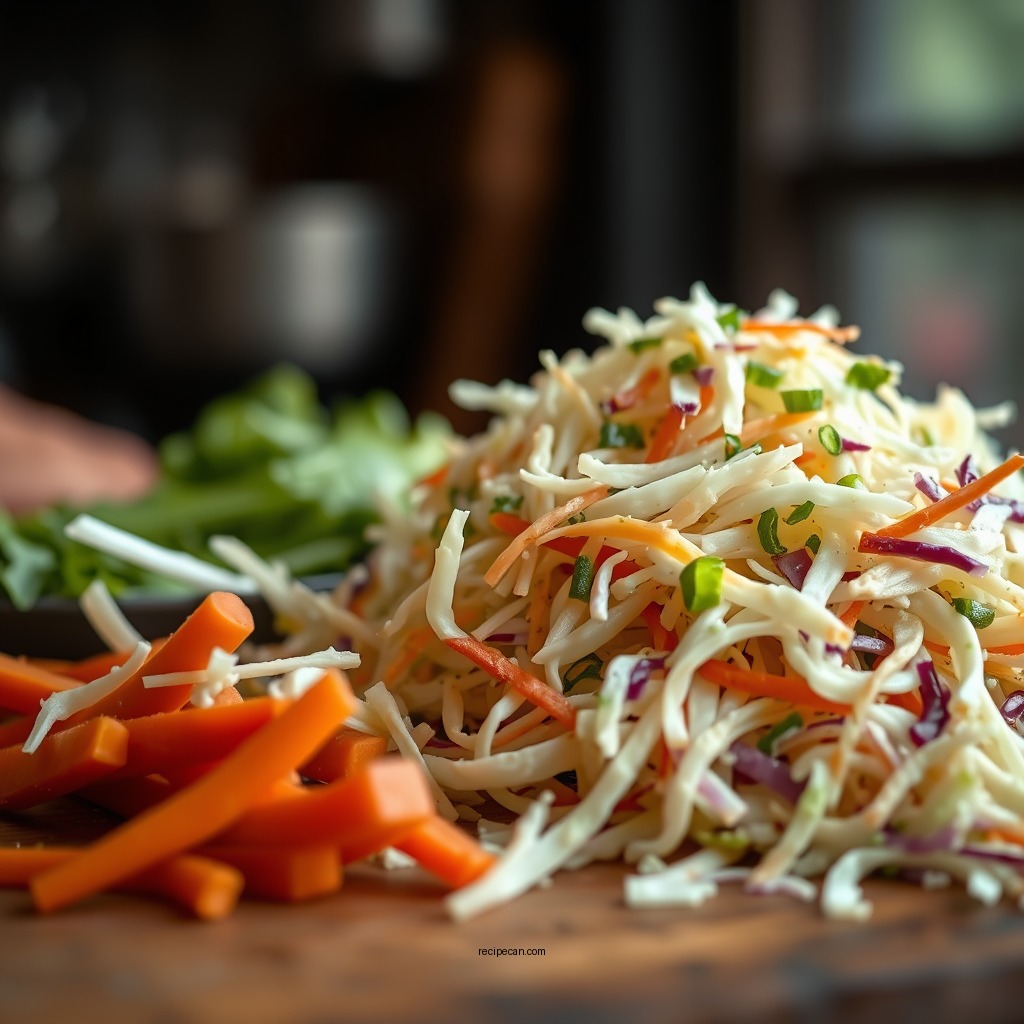 Essential Ingredients for Coleslaw - best coleslaw recipe for pulled pork