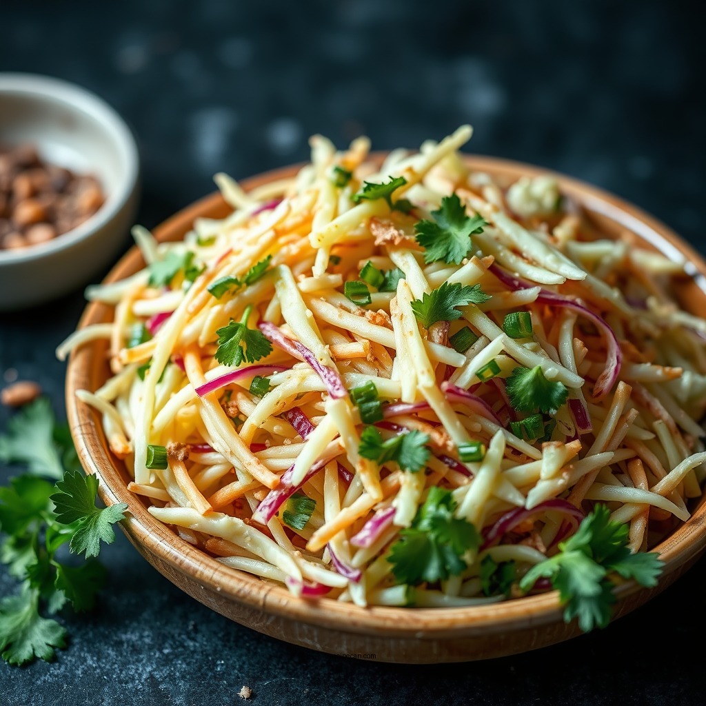 Tangy Vinegar Coleslaw - best coleslaw recipes