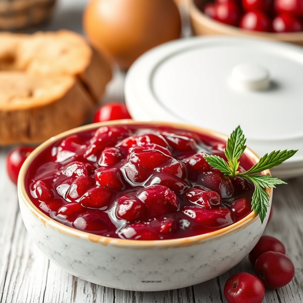 Essential Ingredients for Cranberry Sauce - best cranberry sauce recipe