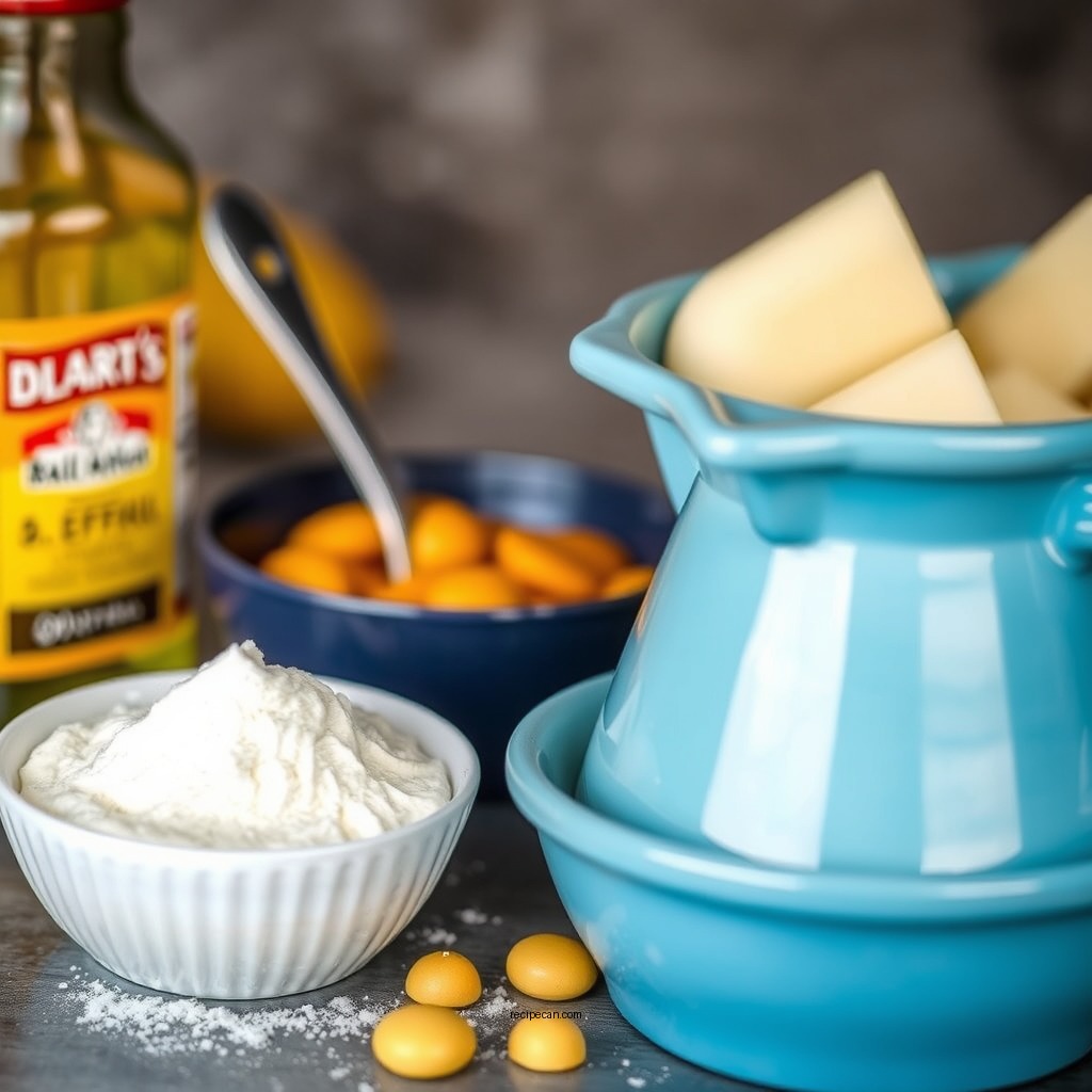 Essential Ingredients for Custard - best custard recipe