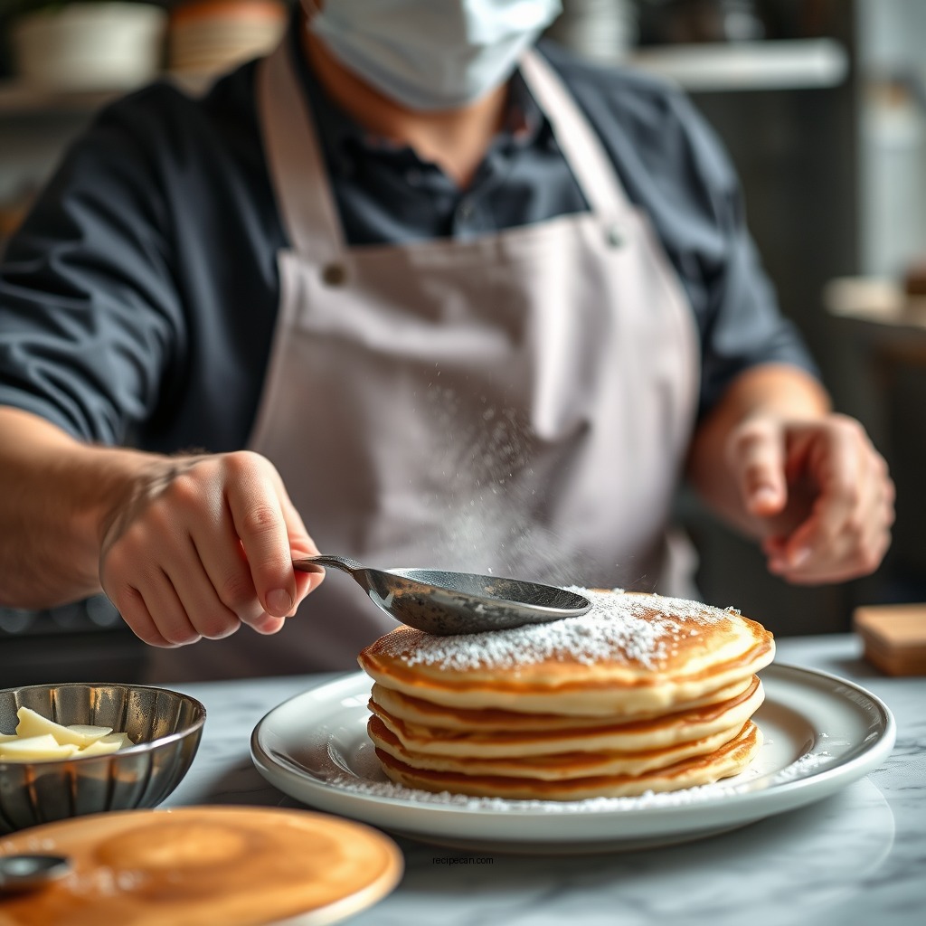Step-by-Step Pancake Preparation - best fluffy pancake recipe
