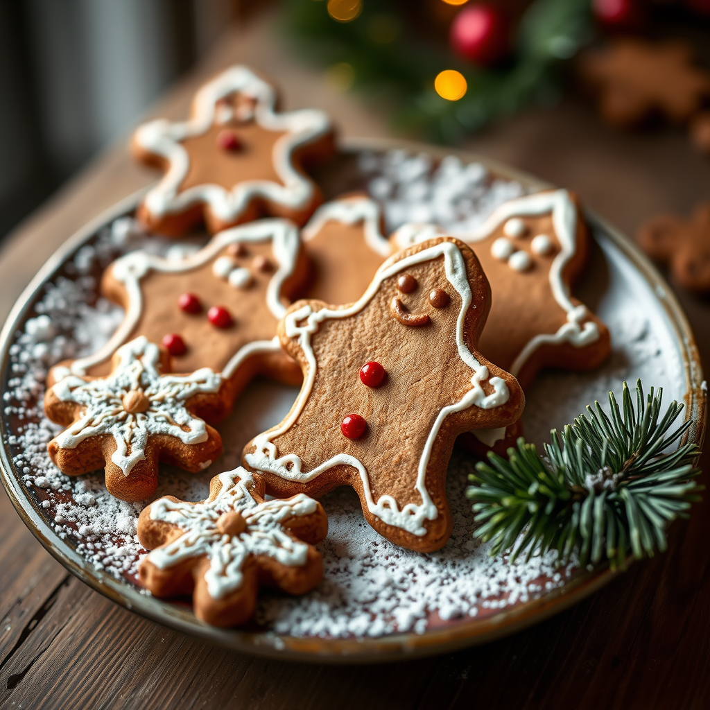 Gingerbread Cookies - best holiday cookie recipes