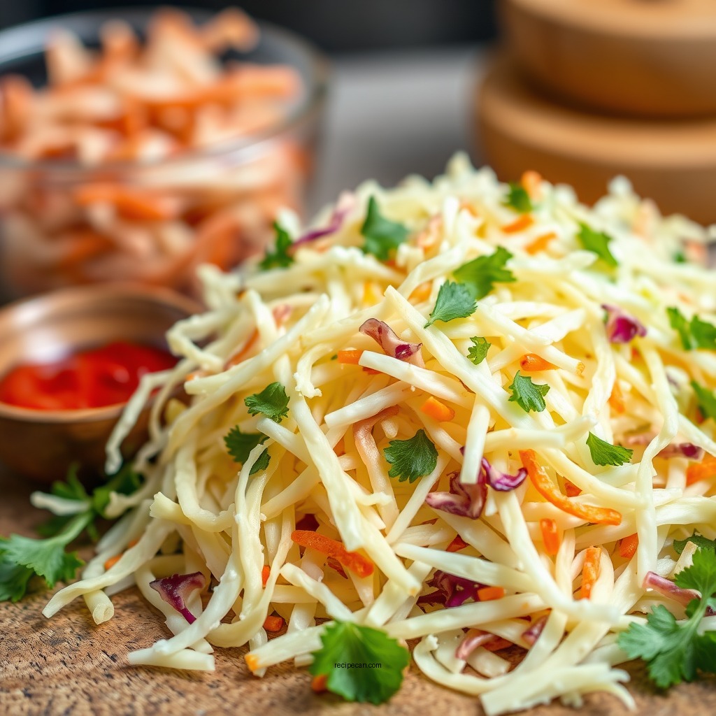 Essential Ingredients for Coleslaw - best homemade coleslaw recipe