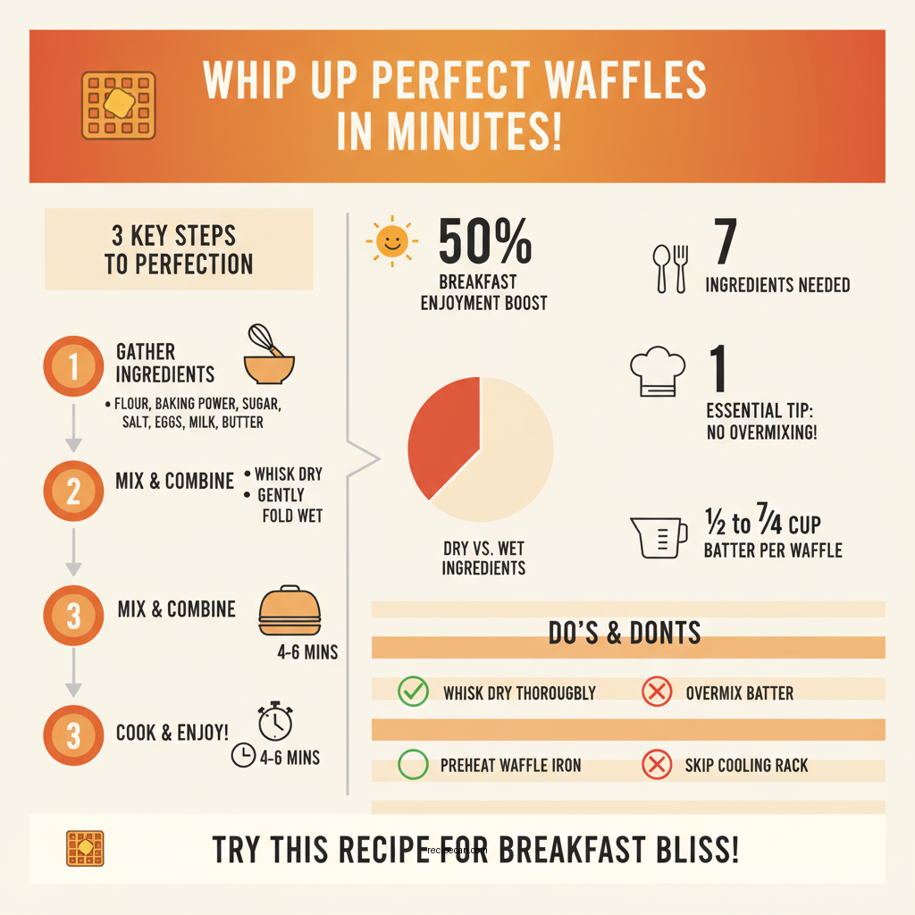 best homemade waffle recipe - Data Infographic and Statistics