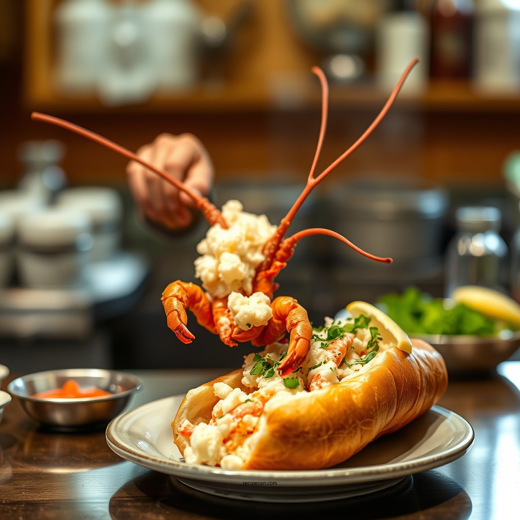Preparing the Lobster - best lobster roll recipe