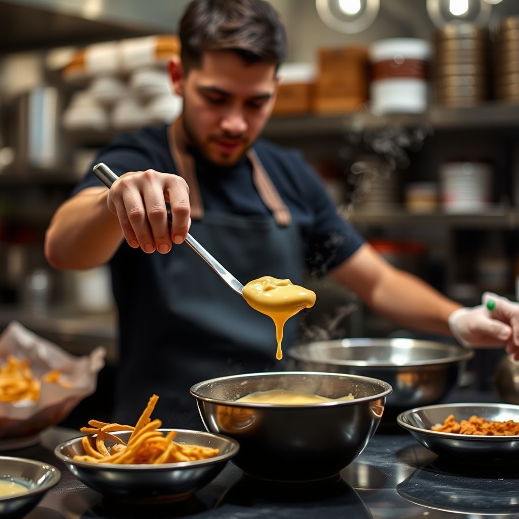 Step-by-Step Preparation - best nacho cheese sauce recipe