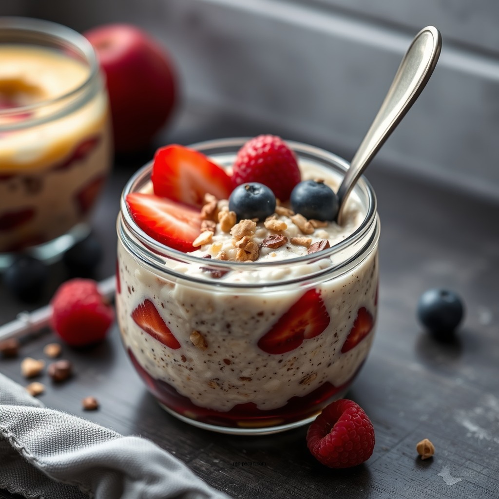 Fruit-Infused Overnight Oats - best overnight oats recipes
