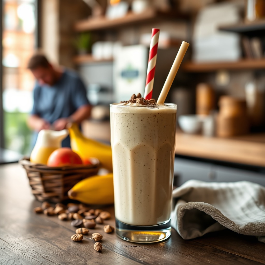 Classic Banana Protein Smoothie - best protein smoothie recipes