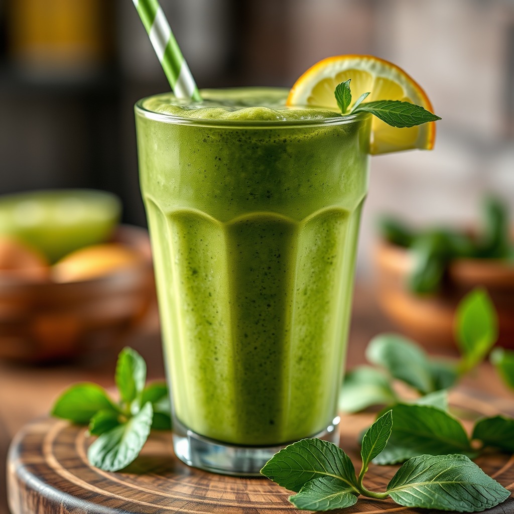 Green Power Protein Smoothie - best protein smoothie recipes