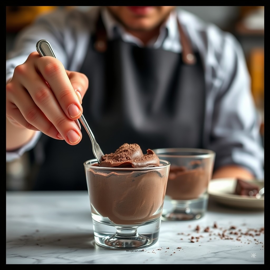 Step-by-Step Instructions - best recipe chocolate mousse