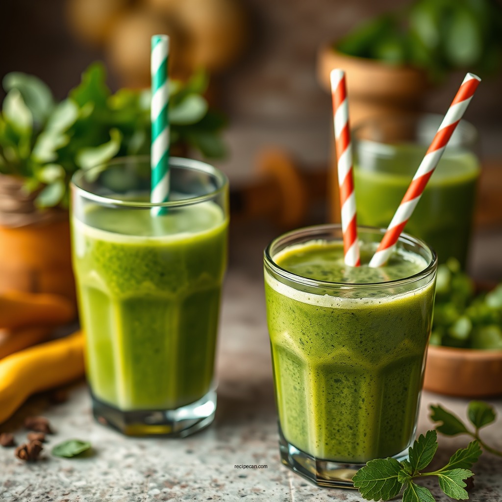 Energizing Green Smoothies - best smoothies recipes