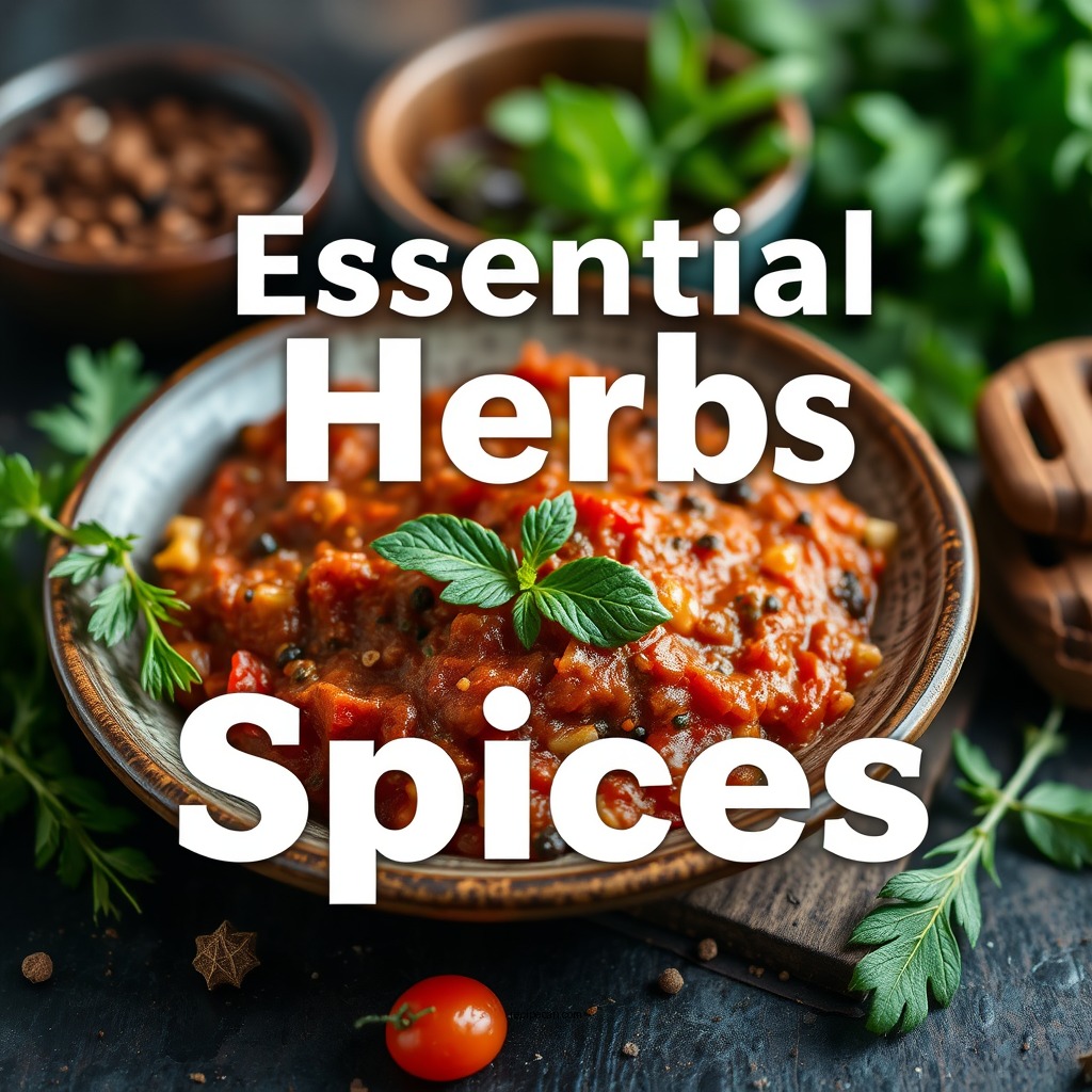 Essential Herbs and Spices - best spaghetti meat sauce recipe