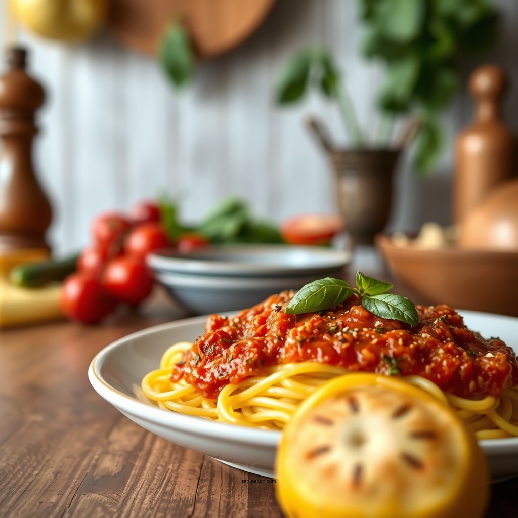 Classic Spaghetti Squash with Marinara Sauce - best spaghetti squash recipes