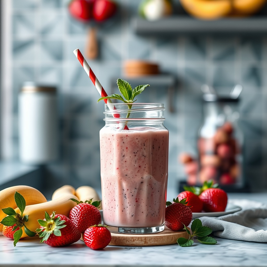 Choosing the Right Ingredients - best strawberry banana smoothie recipe