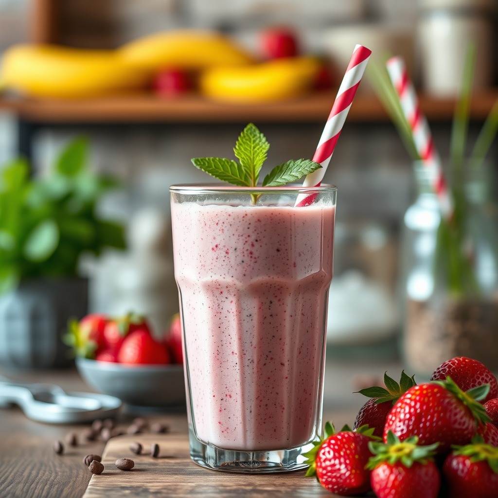 Nutritional Benefits - best strawberry banana smoothie recipe