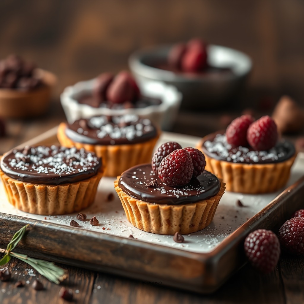 Decadent Chocolate Tarts - best tart recipes