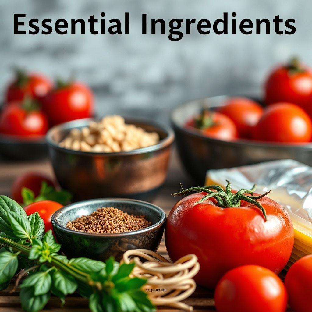 Essential Ingredients for Flavor - best tomato sauce recipe