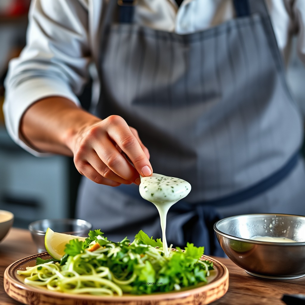 Step-by-Step Preparation - best tzatziki sauce recipe