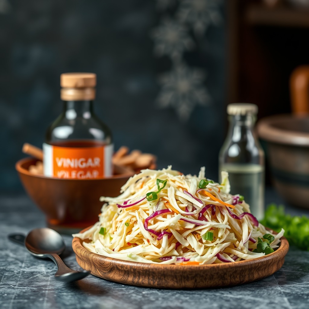 The Perfect Vinegar Coleslaw Ingredients - best vinegar coleslaw recipe