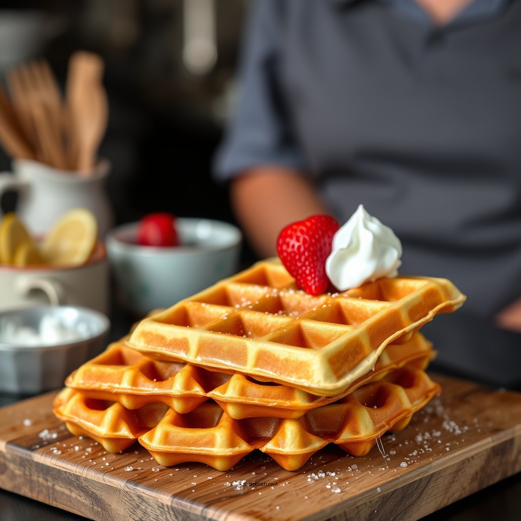 Belgian Waffles - best waffle recipes