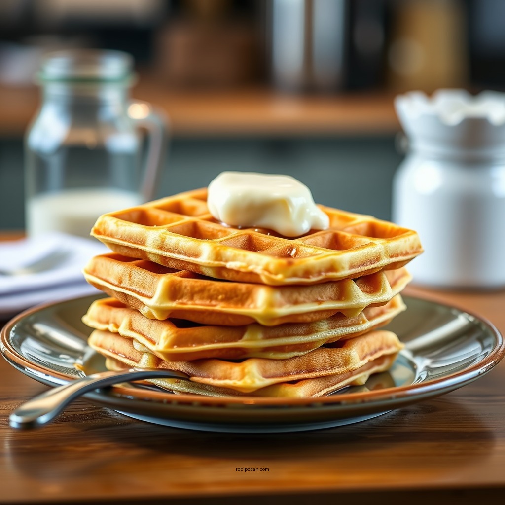 Classic Buttermilk Waffles - best waffle recipes