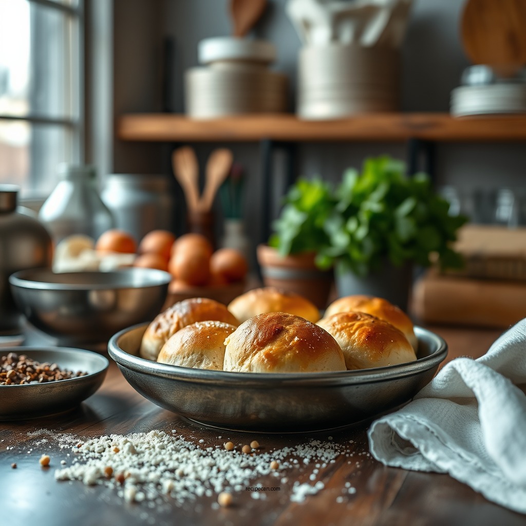 Ingredients for the Perfect Yeast Rolls - best yeast rolls recipe