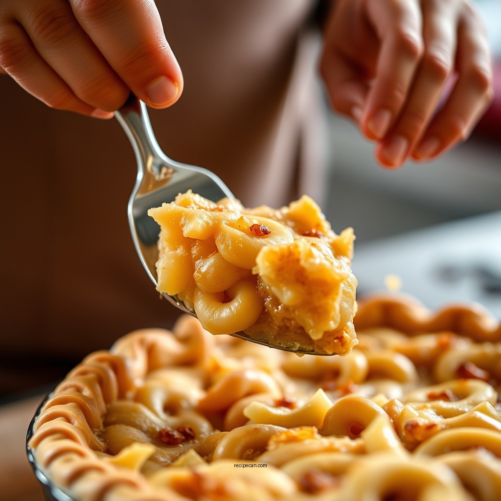 Making the Apple Filling - betty crocker apple pie recipe