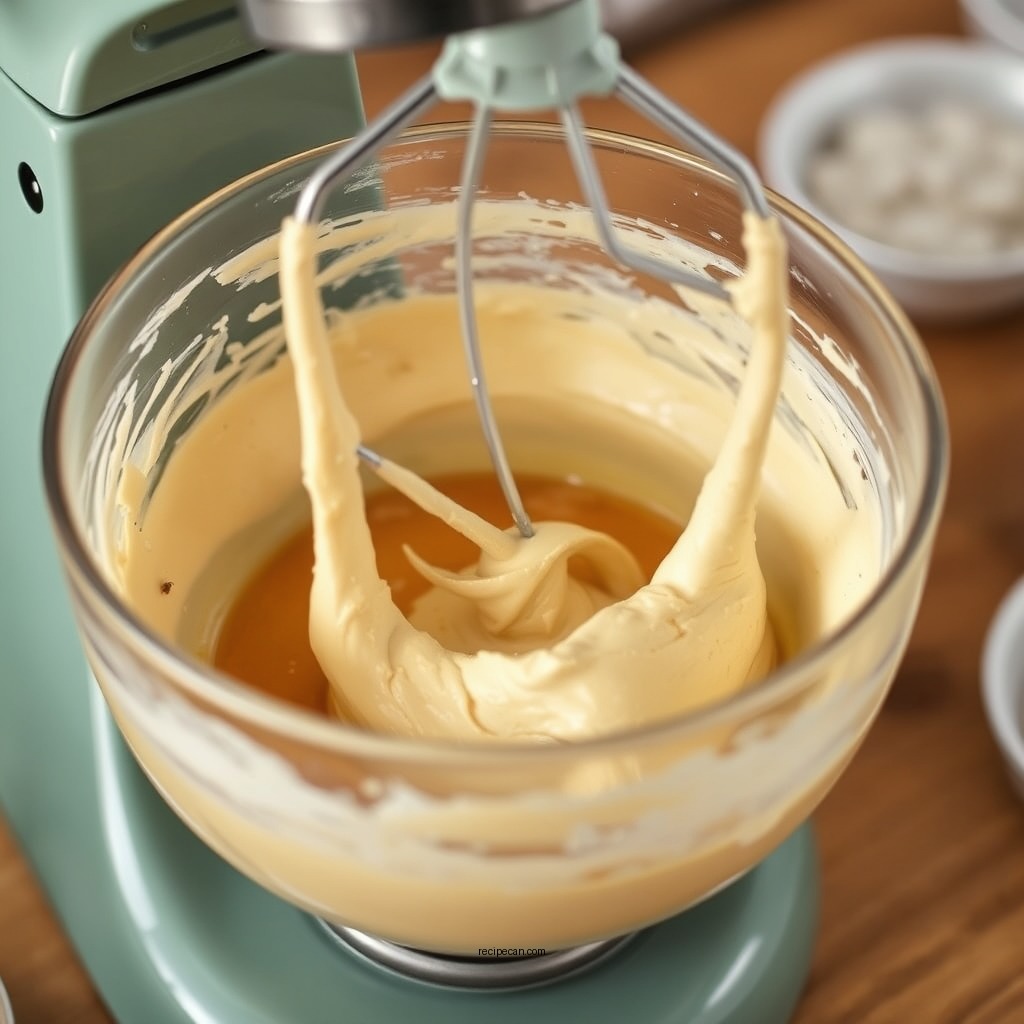 Mixing the Batter - betty crocker pancake recipe