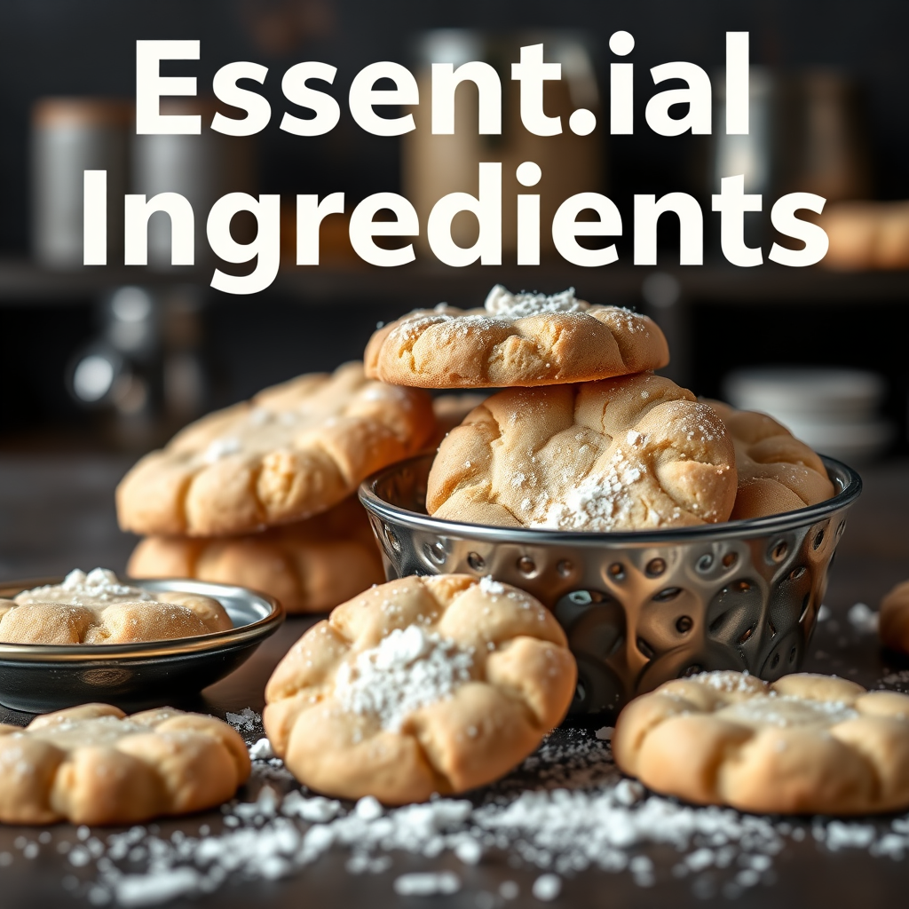 Essential Ingredients for Sugar Cookies - betty crocker sugar cookie recipe