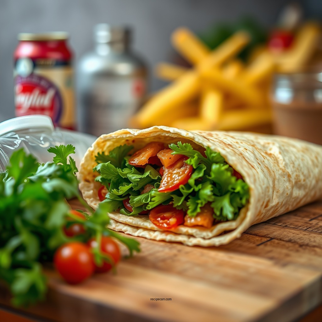 Ingredients You'll Need - big mac wrap recipe