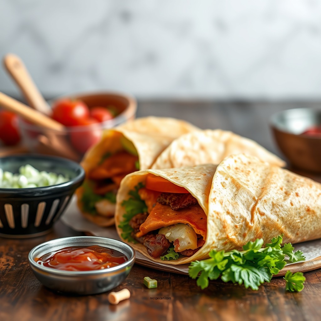 Ingredients You'll Need - big mac wraps recipe