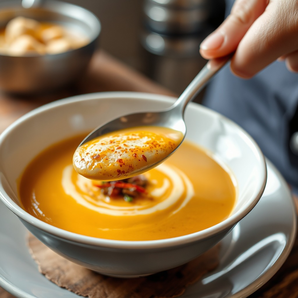 Creating the Soup Base - black angus baked potato soup recipe