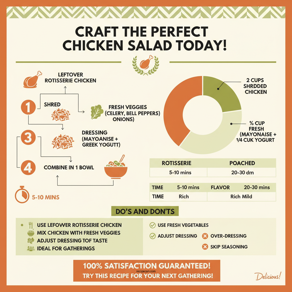 black people chicken salad recipe - Data Infographic and Statistics