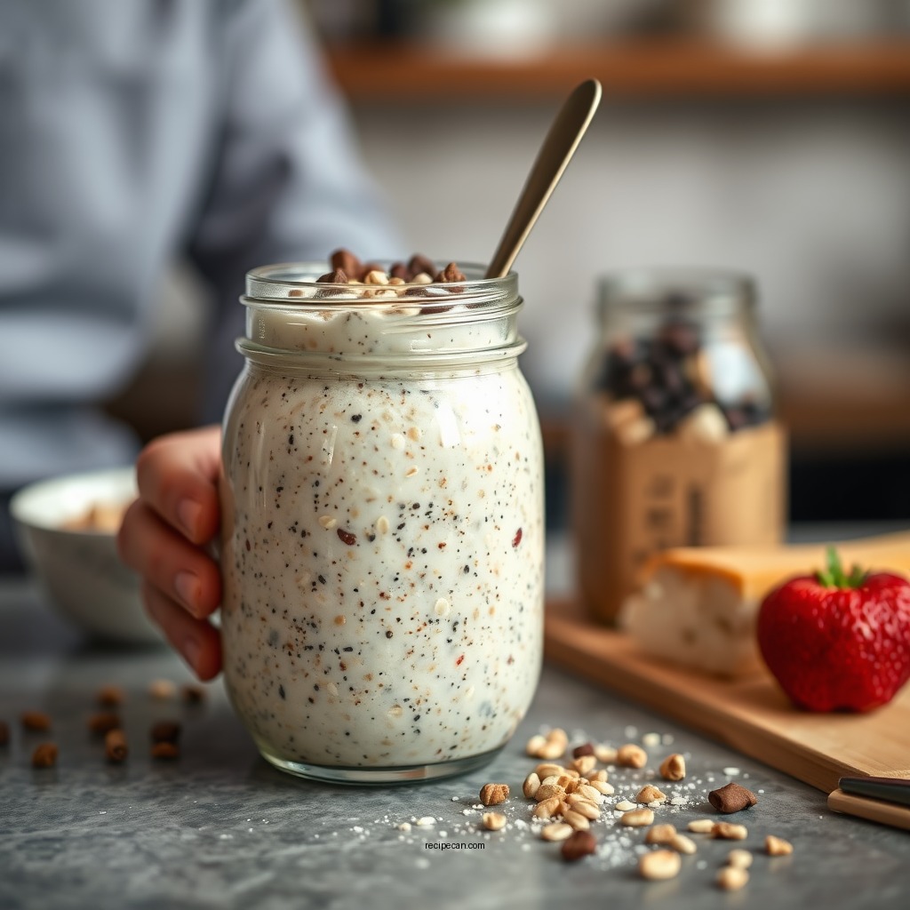 What Are Blended Overnight Oats? - blended overnight oats recipe