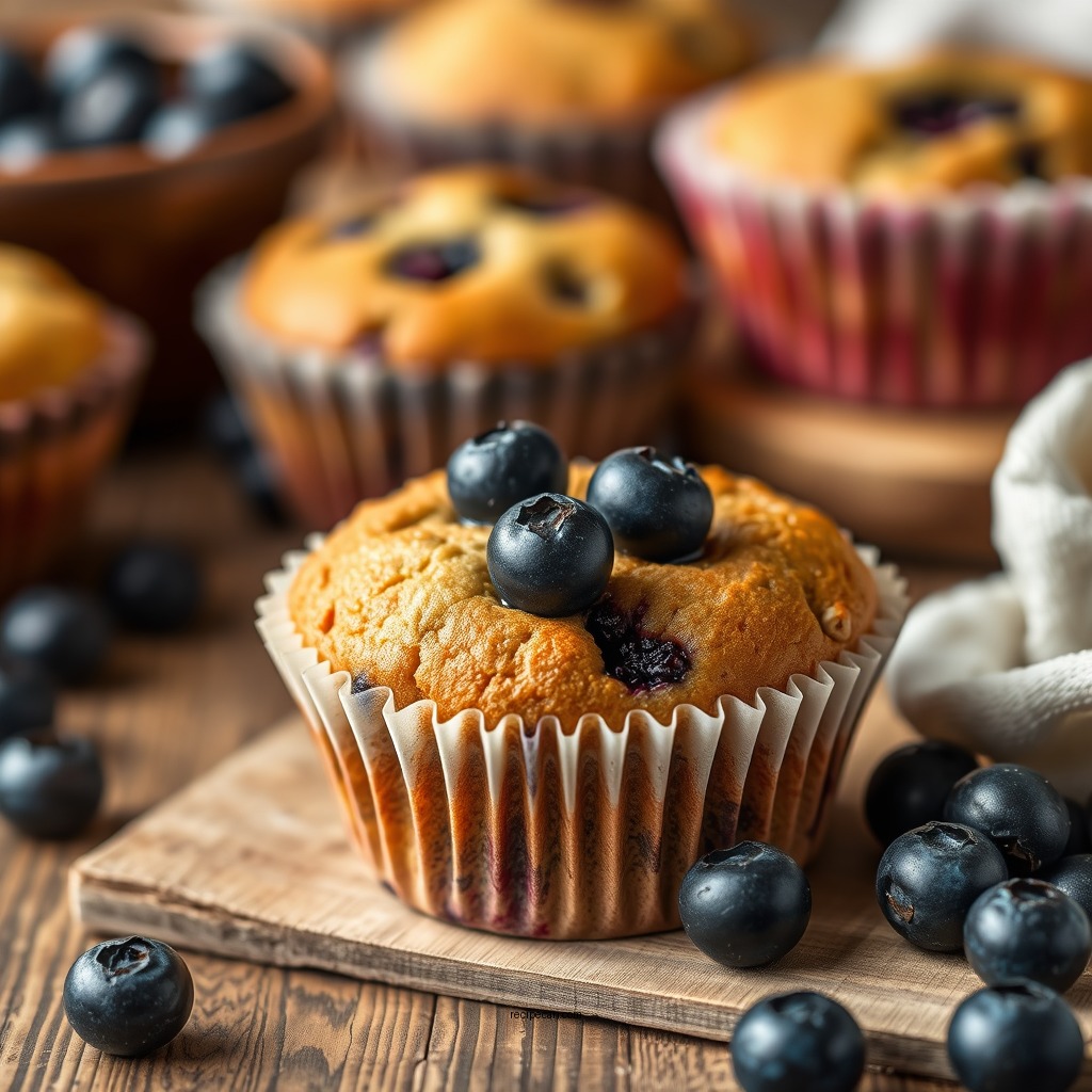 Ingredients You'll Need - blueberry muffin recipe